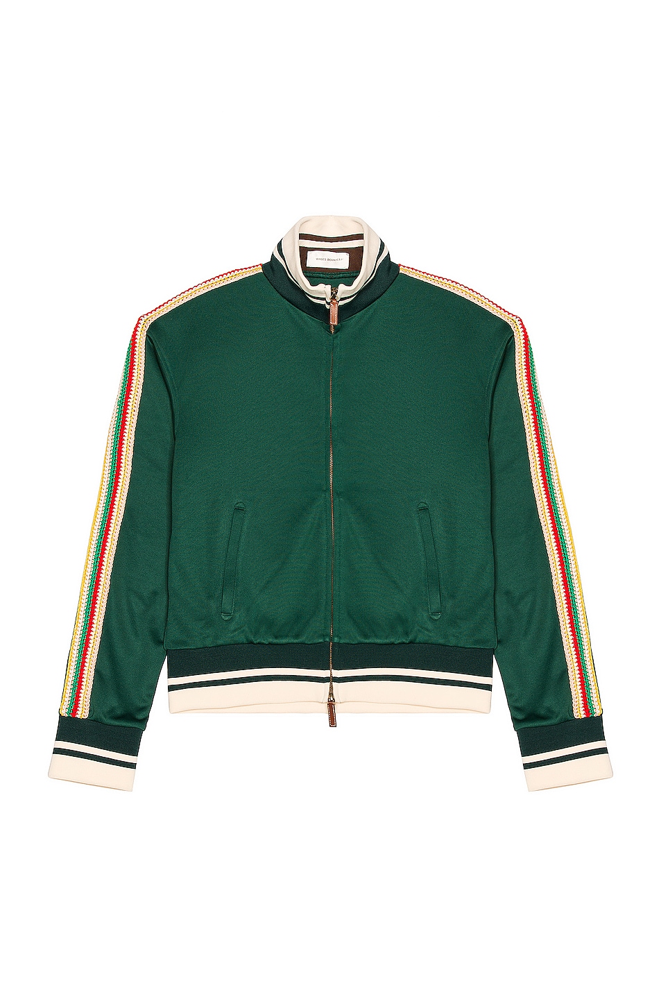 Image 1 of Wales Bonner Clarendon Track Top in Emerald