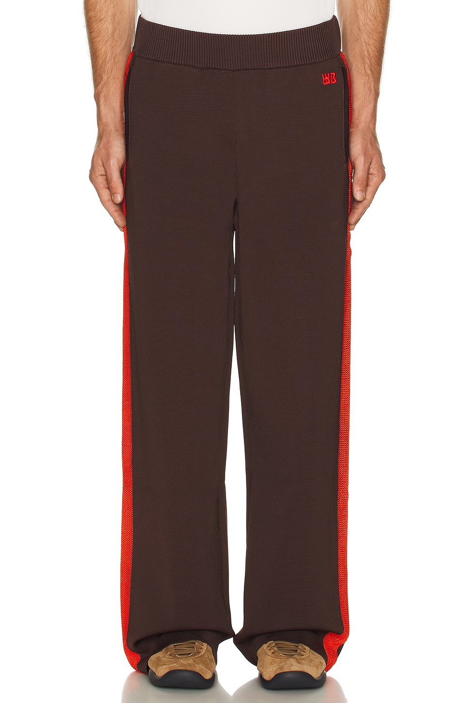 Image 1 of Wales Bonner Tide Track Pant in Brown