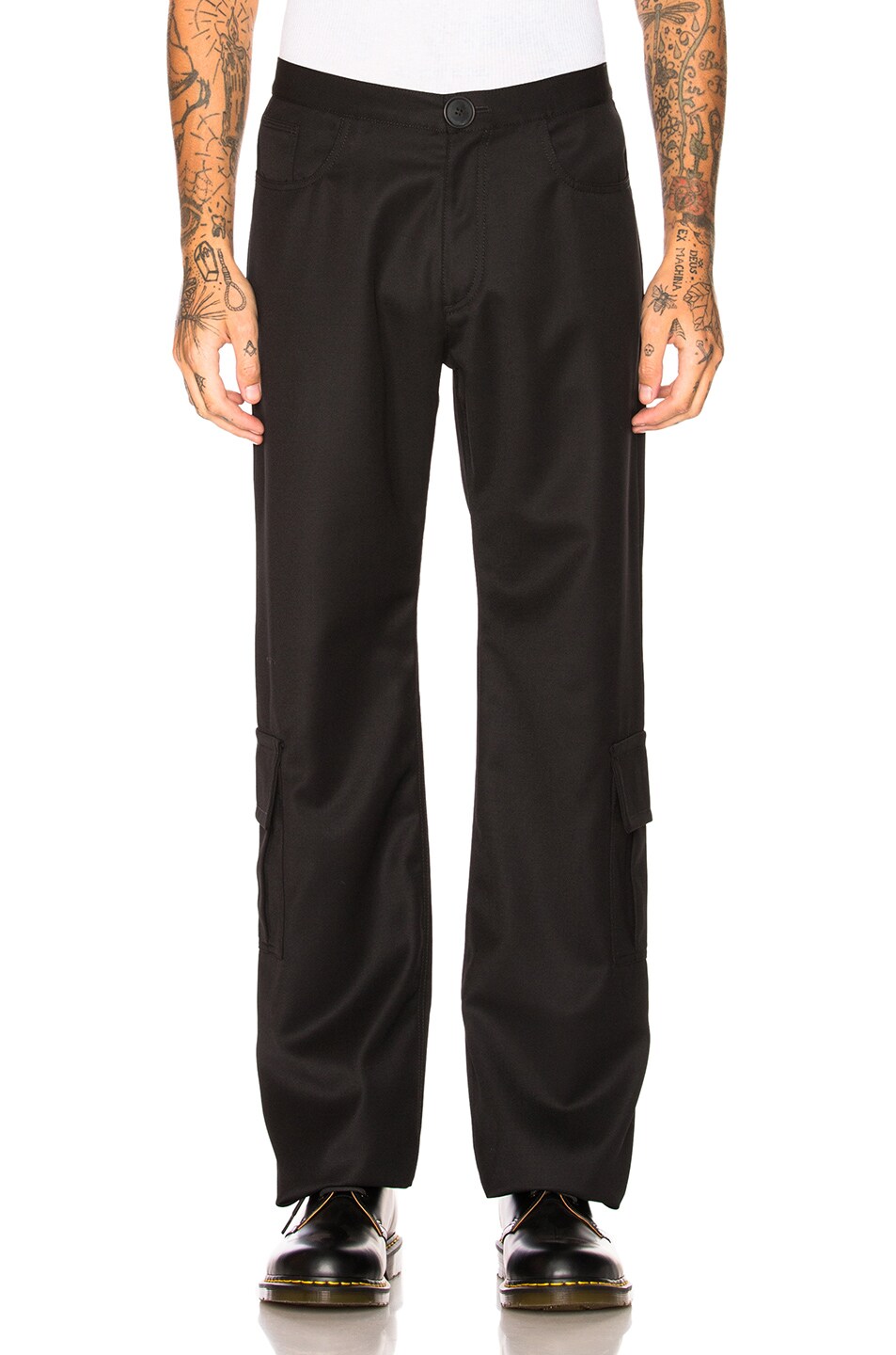 Image 1 of Wales Bonner Cargo Pant in Black