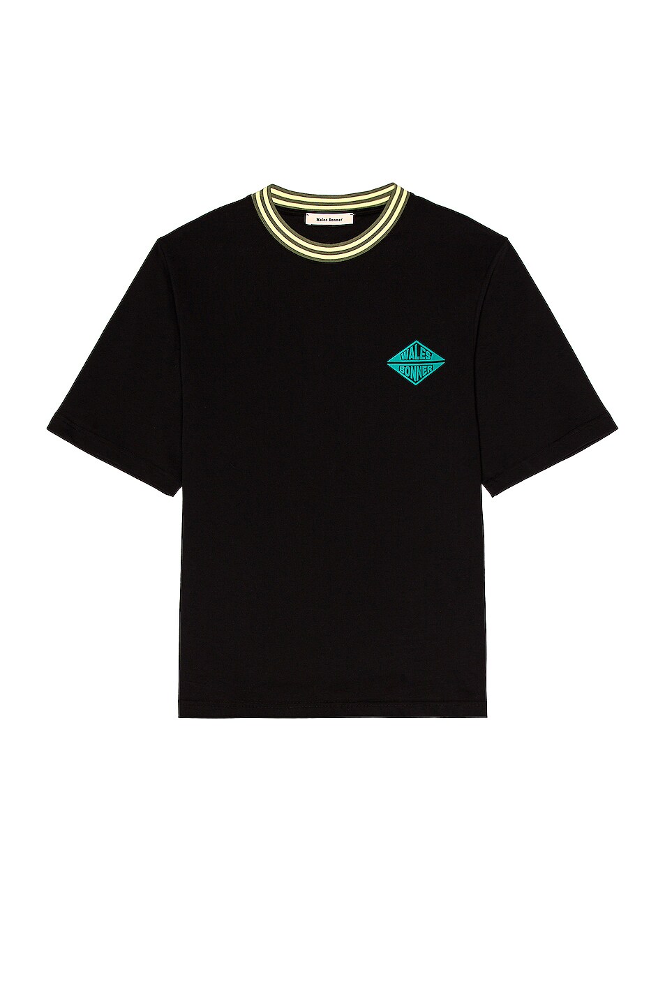 Image 1 of Wales Bonner Rhythmo T-Shirt in Black