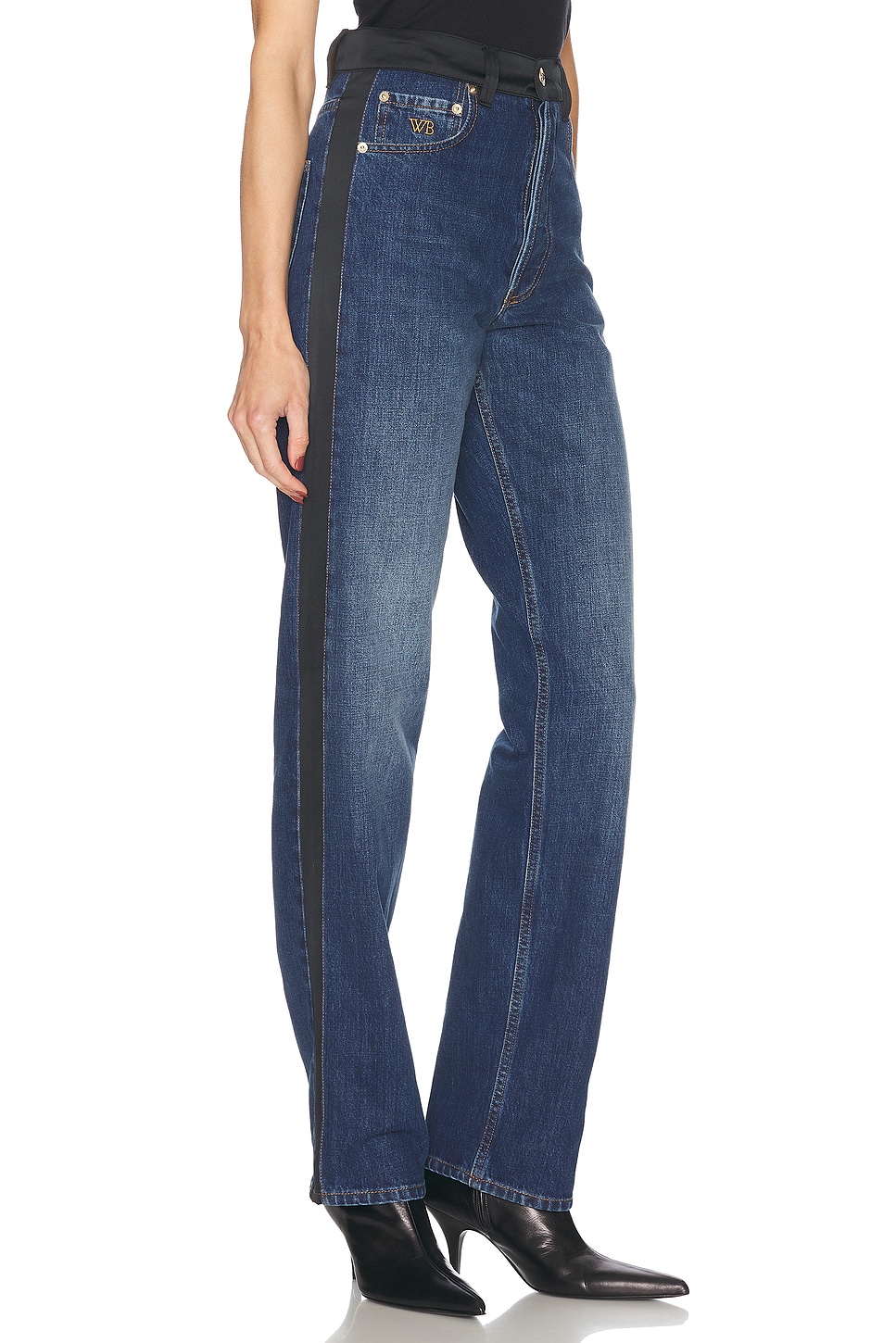 Wales Bonner Echo Denim In Indigo