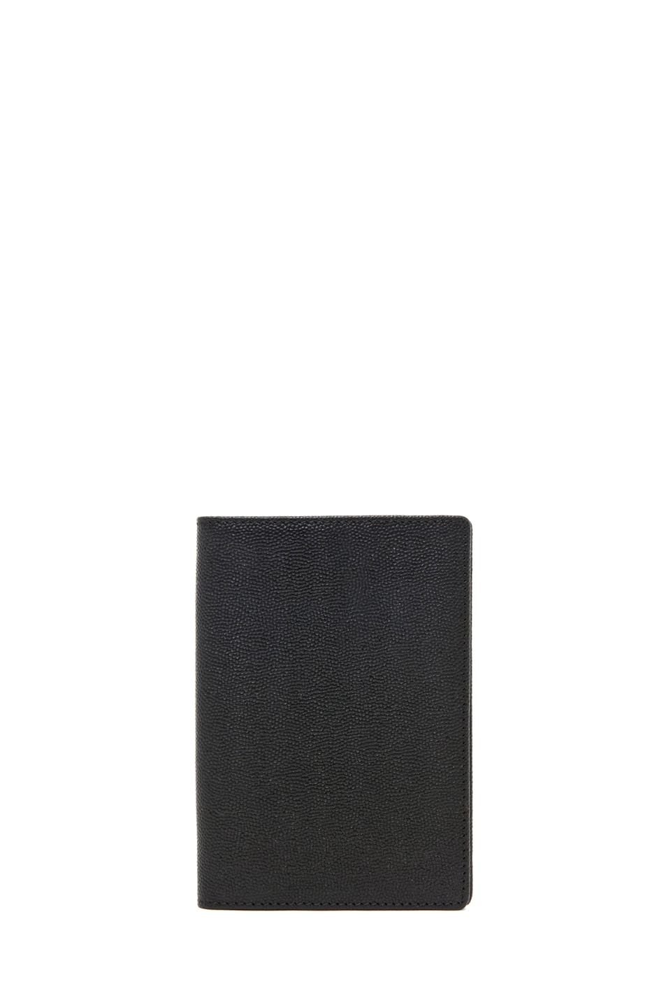 Image 1 of WANT Les Essentiels De La Vie Pearson Passport Cover in Black Caviar