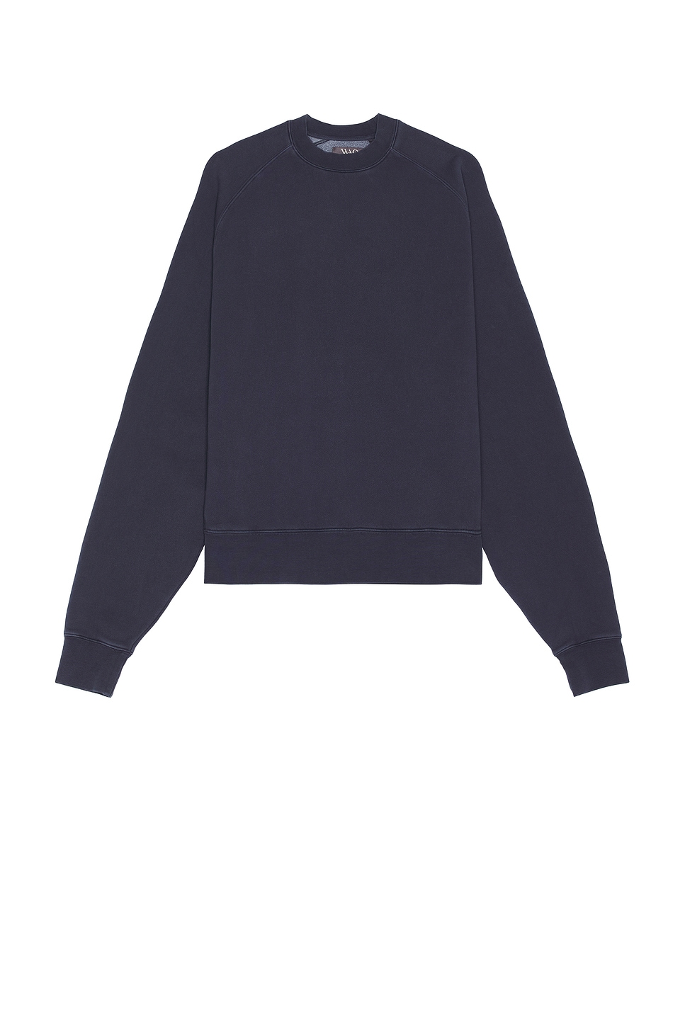 Image 1 of WAO The Crew Sweatshirt in Navy