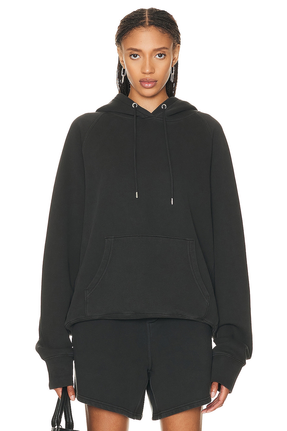 Image 1 of WAO The Pullover Hoodie in black