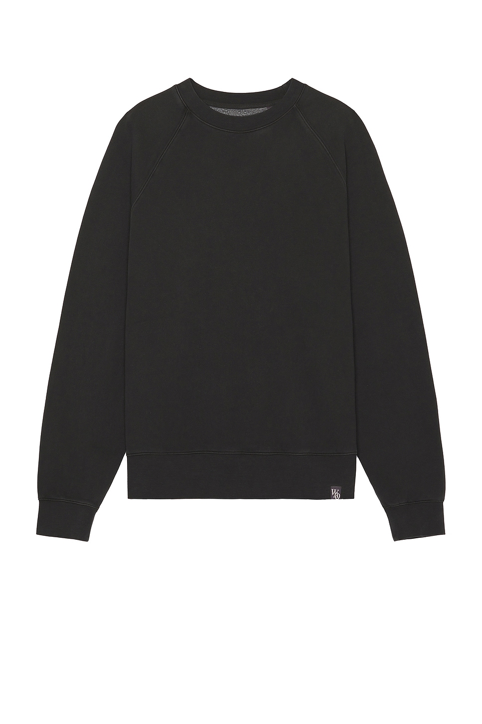 Image 1 of WAO The Crew Sweatshirt in black