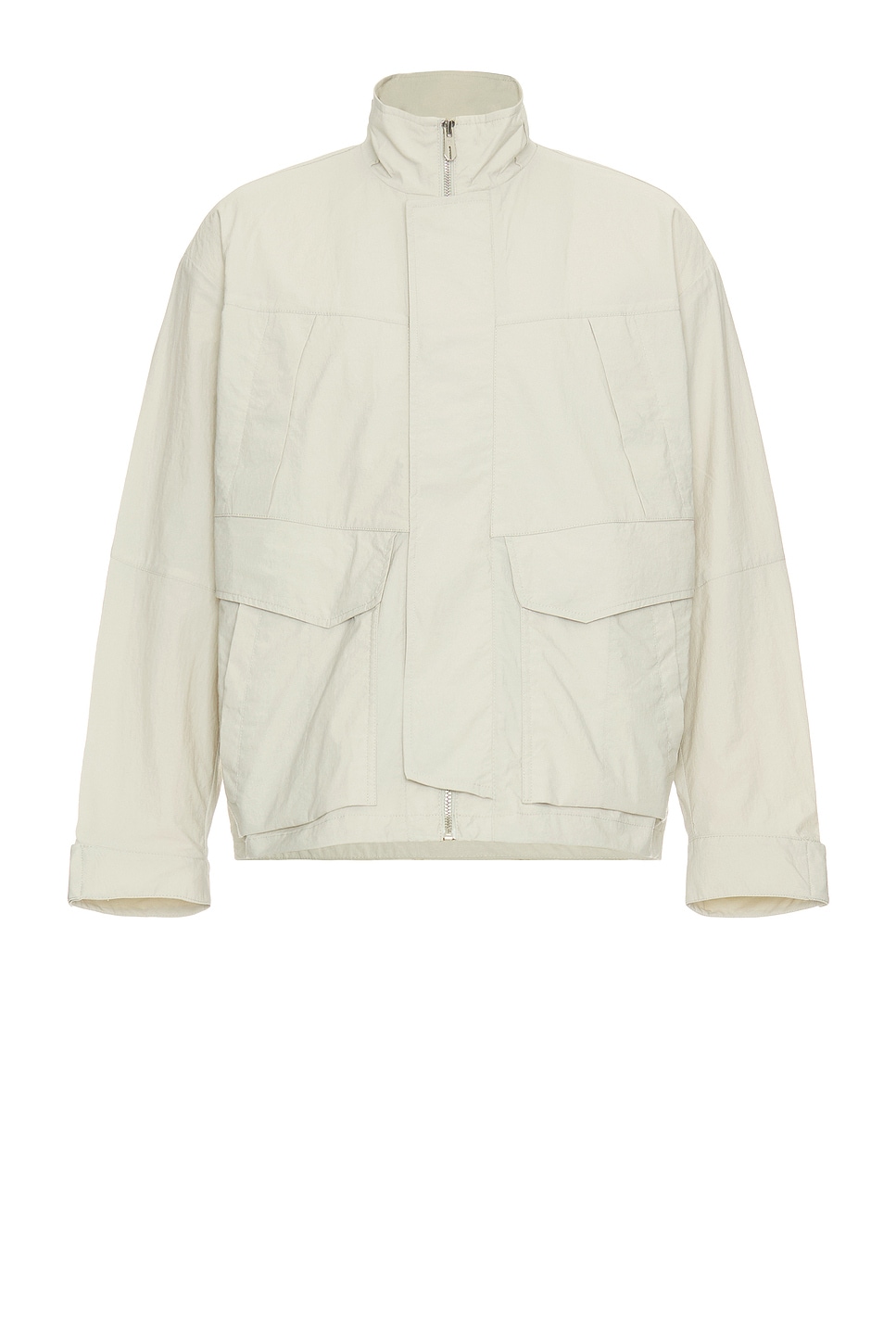 Image 1 of WAO Lightweight Utility Jacket in Ivory