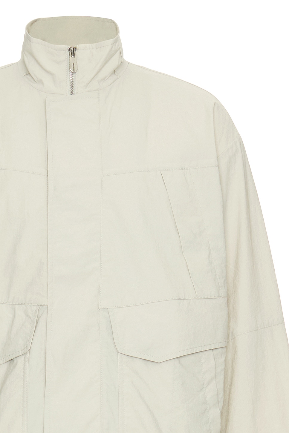Image 3 of WAO Lightweight Utility Jacket in Ivory