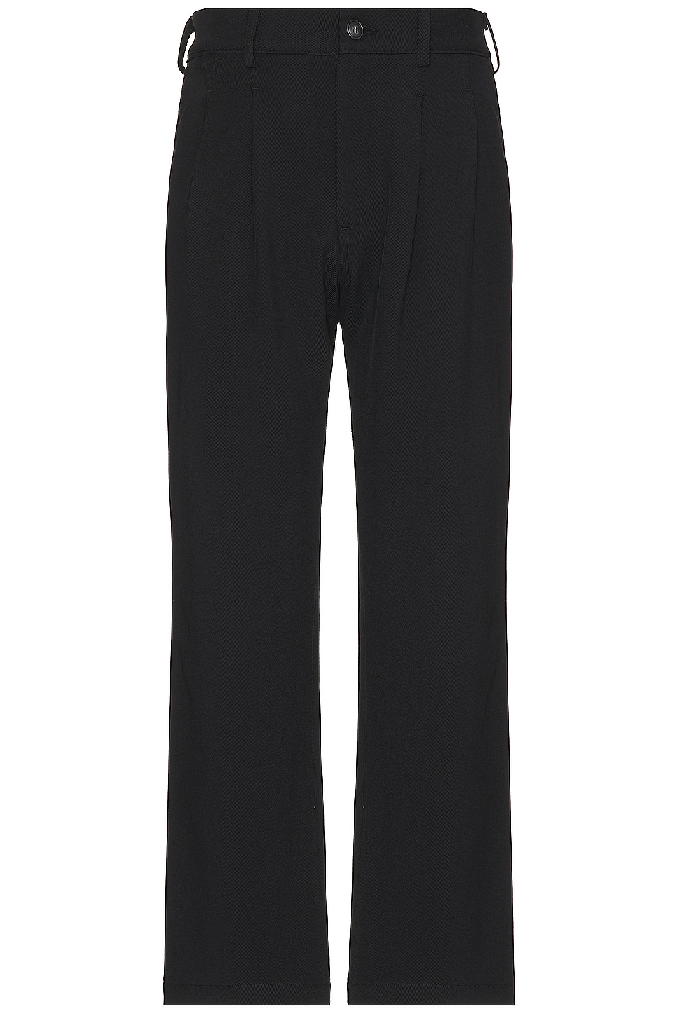 Image 1 of WAO Double Pleated Trousers in black