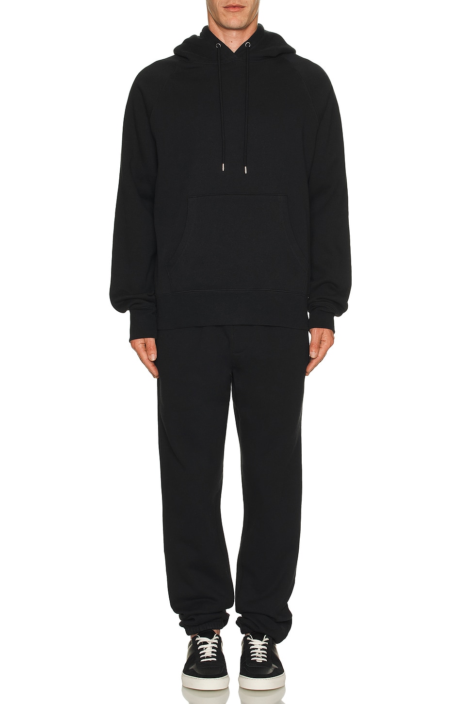 Image 1 of WAO The Fleece Jogger in black
