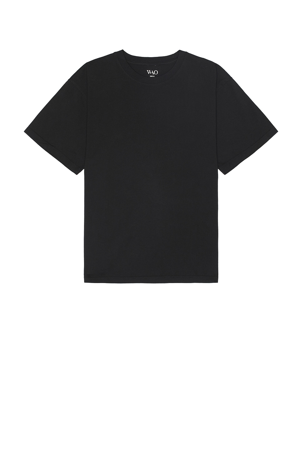 Shop Wao The Oversized Tee In Black