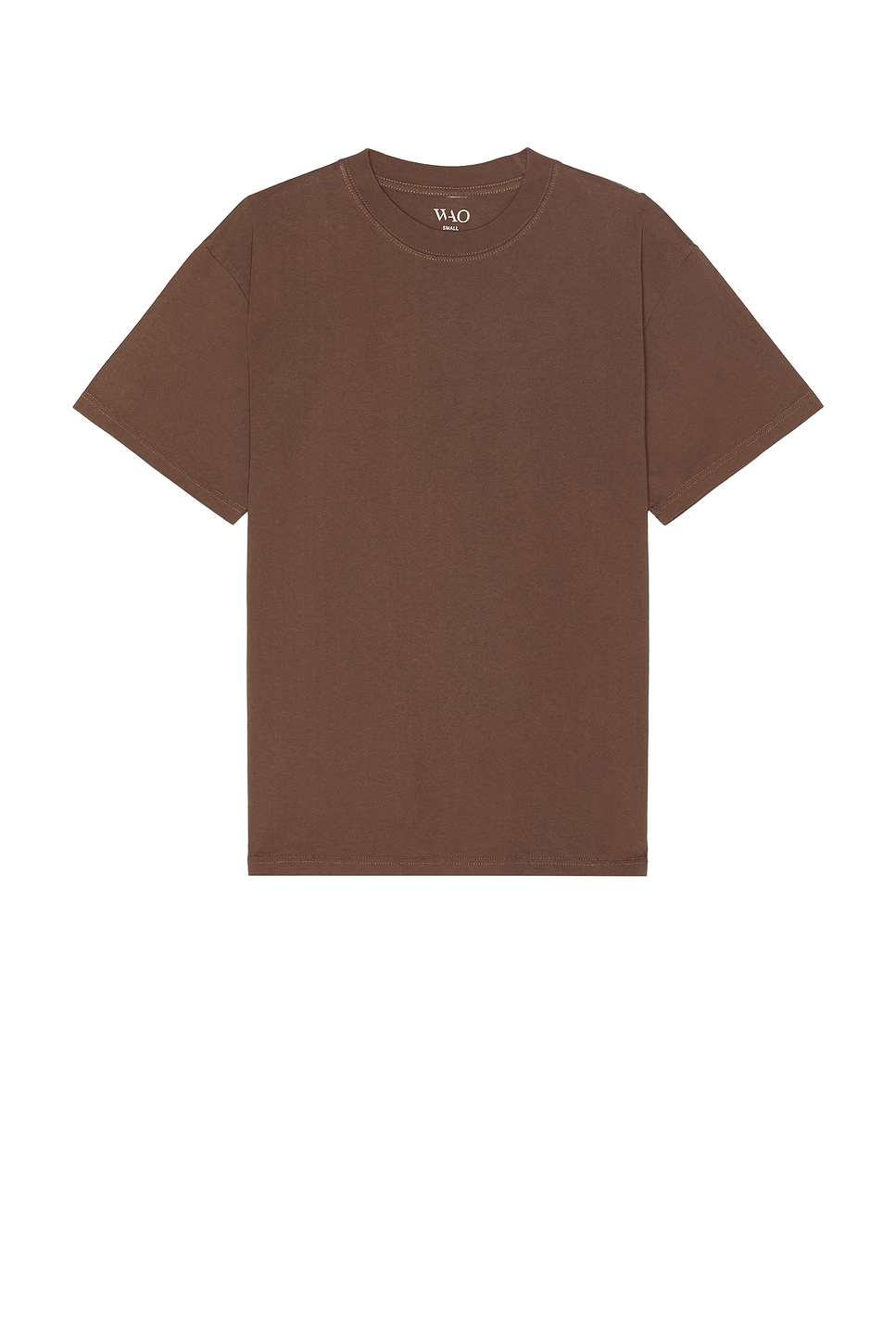 Image 1 of WAO The Oversized Tee in Brown