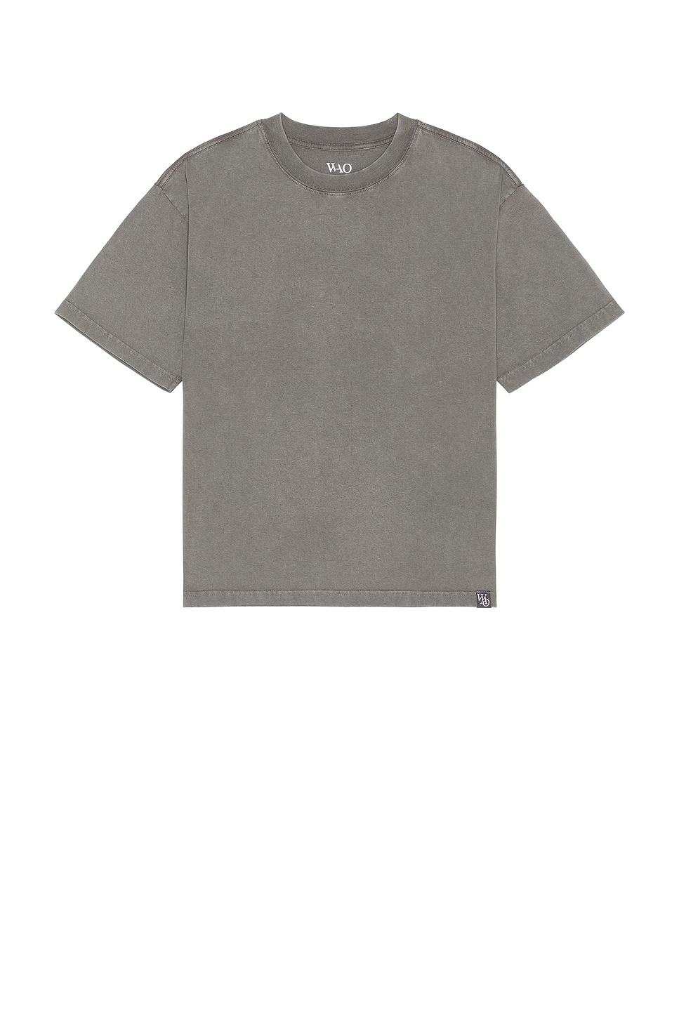 Image 1 of WAO The Relaxed Tee in Washed Charcoal