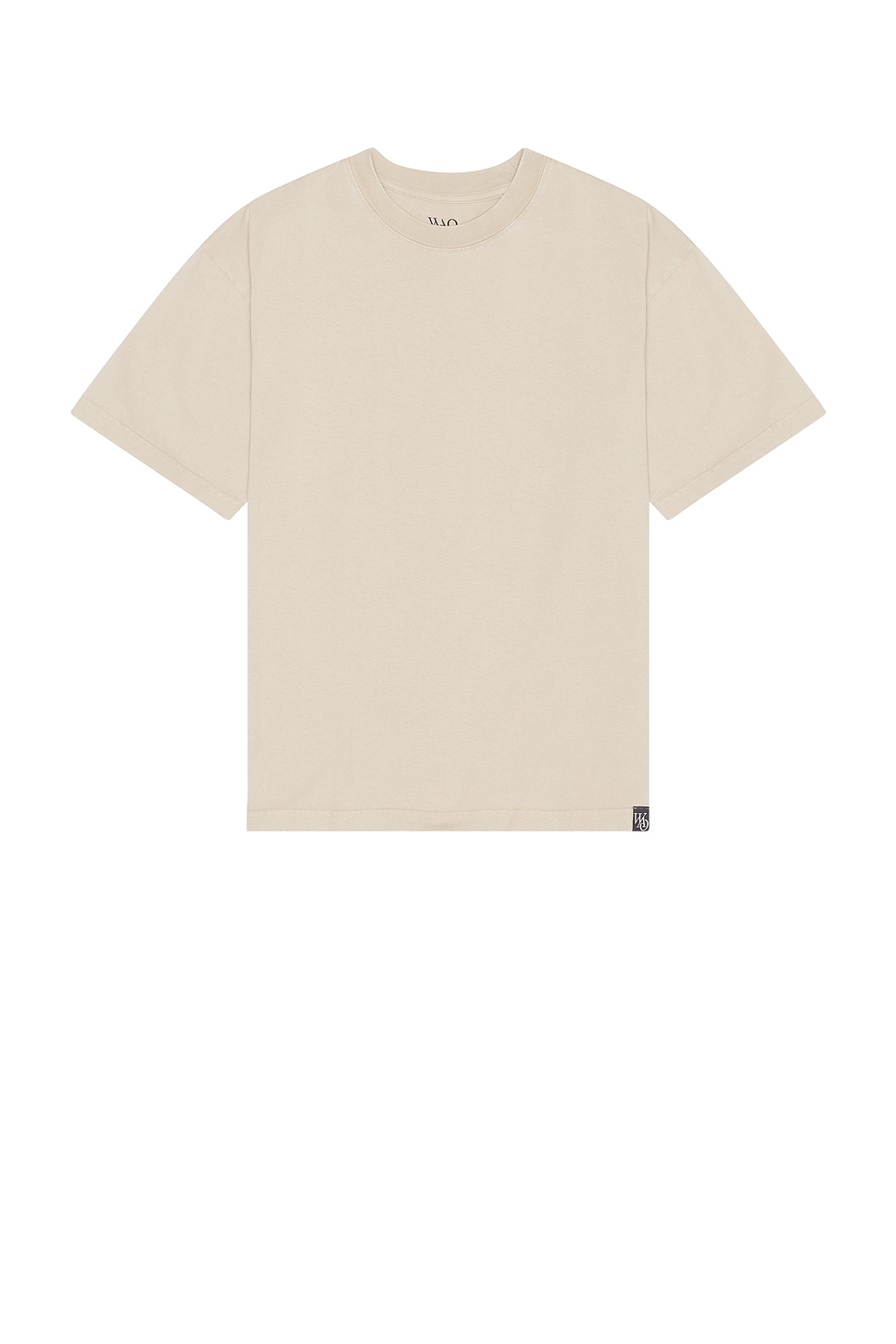 Image 1 of WAO The Relaxed Tee in Washed Sand