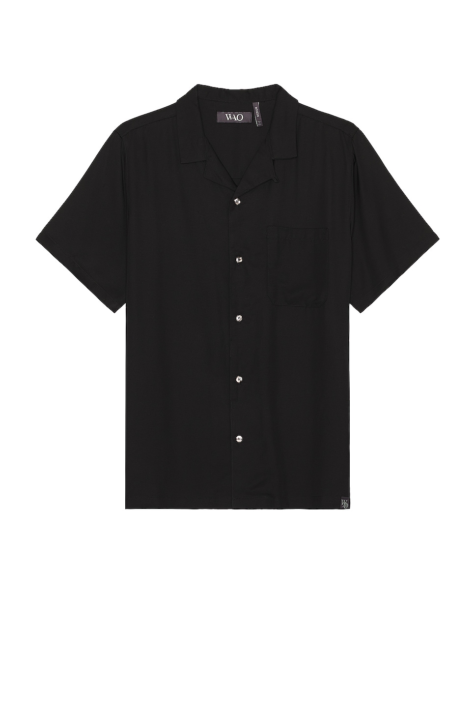 Image 1 of WAO The Camp Shirt in black