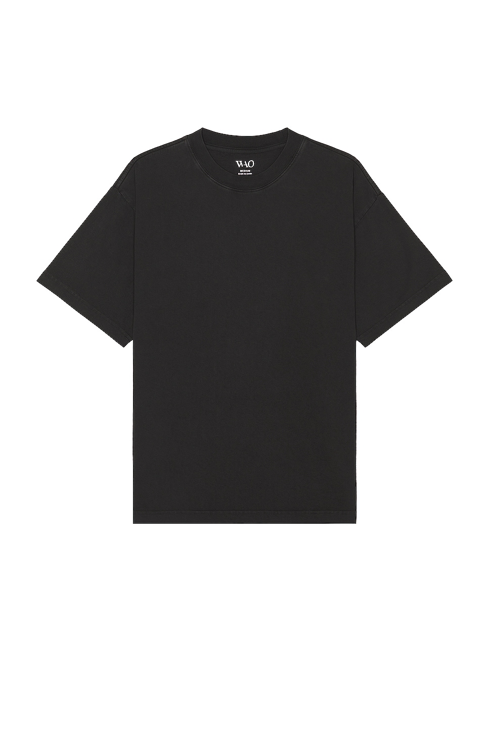Image 1 of WAO The Relaxed Tee in Washed Black