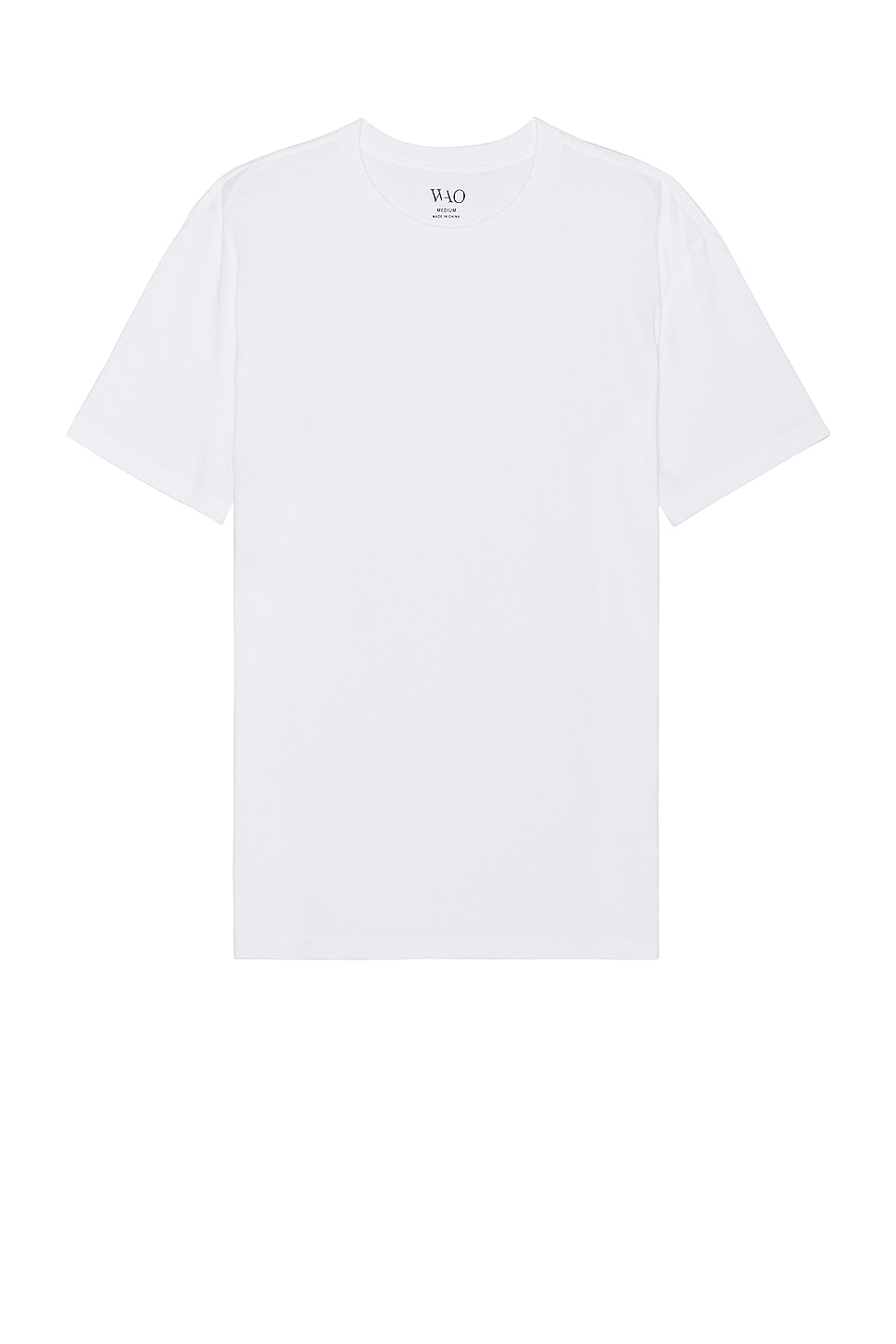 Image 1 of WAO The Standard Tee in white