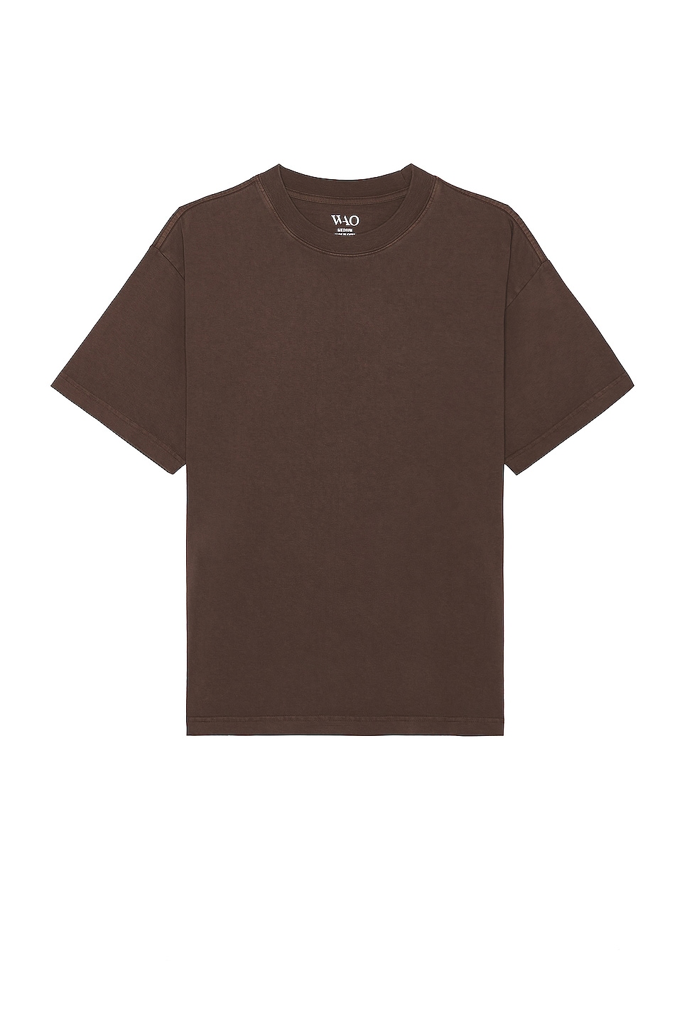 Image 1 of WAO The Relaxed Tee in brown