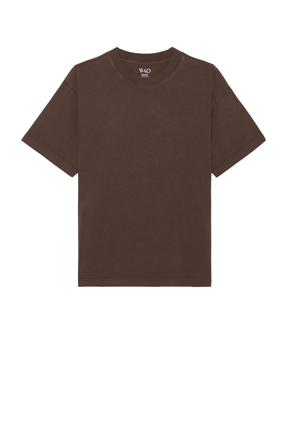 Image 1 of WAO The Relaxed Tee in brown