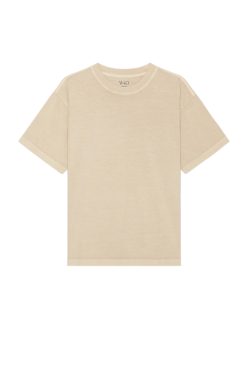 Image 1 of WAO The Relaxed Tee in tan
