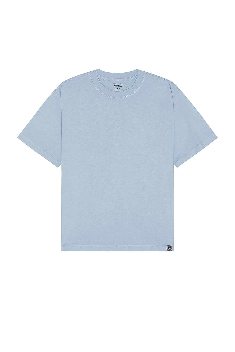 Image 1 of WAO The Relaxed Tee in Dusty Blue