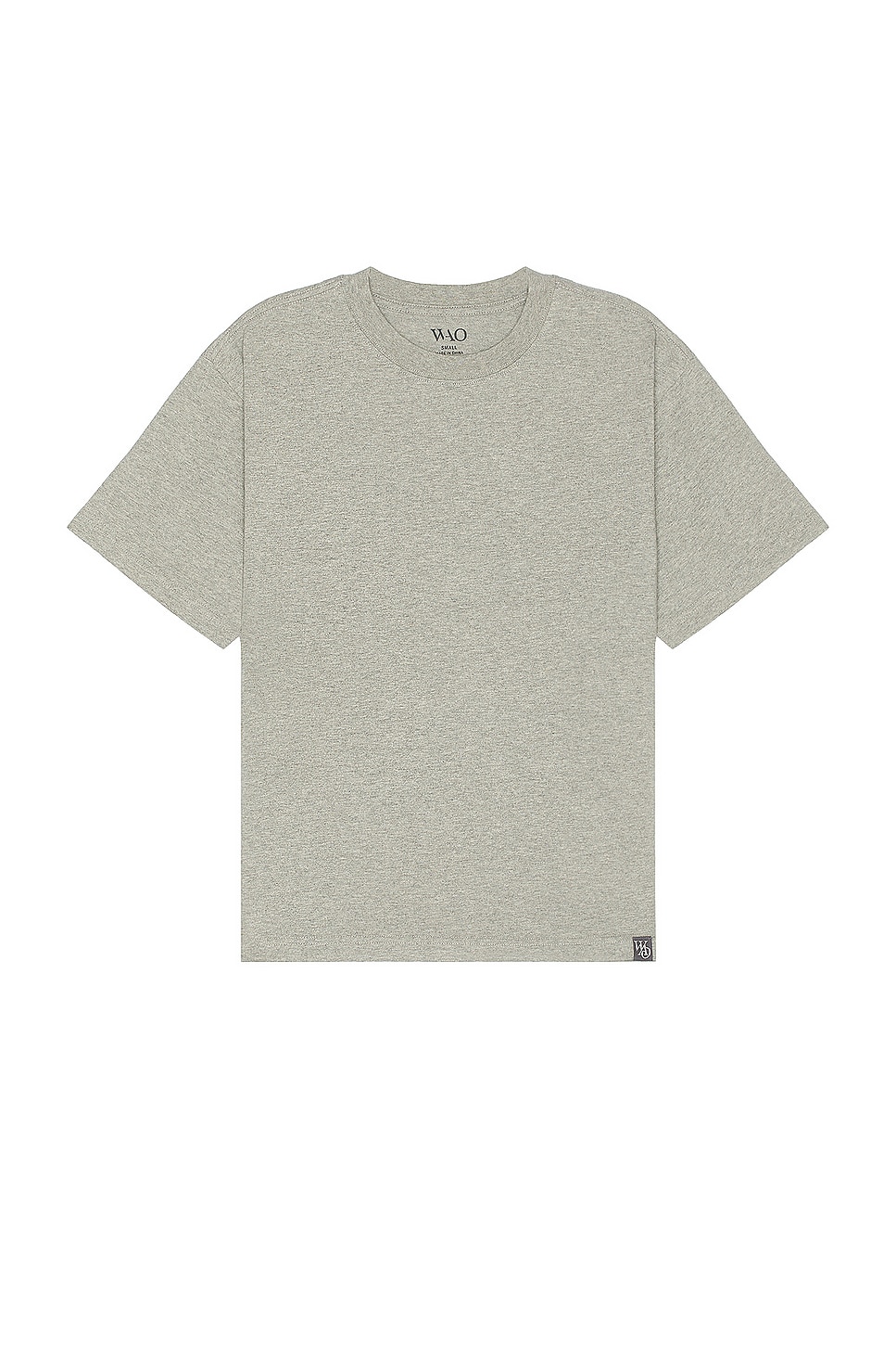 Image 1 of WAO The Relaxed Tee in Heather Grey