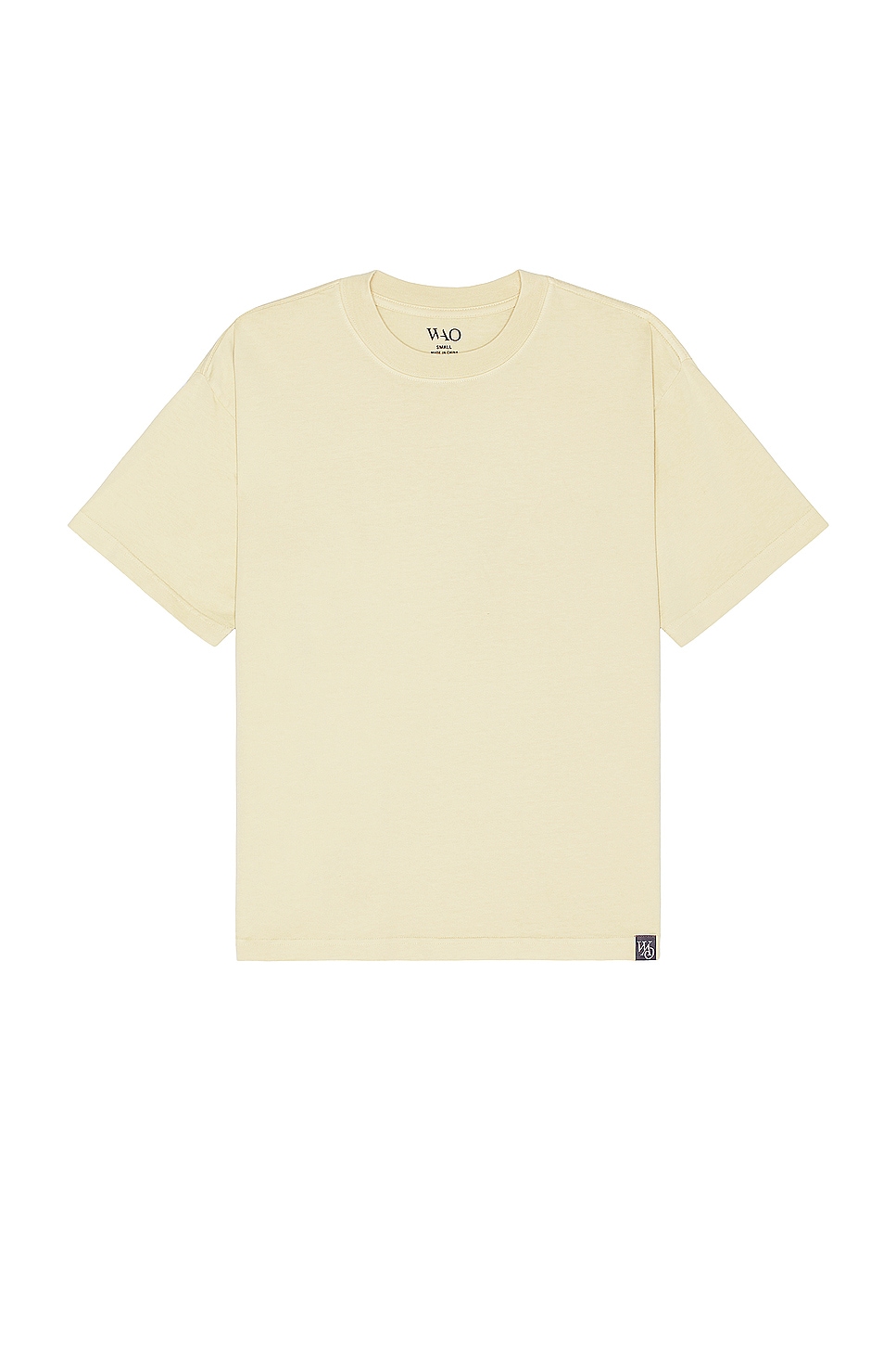 Image 1 of WAO The Relaxed Tee in Light Brown