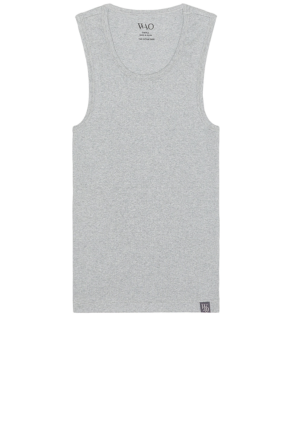 Image 1 of WAO The Fitted Tank in Heather Grey