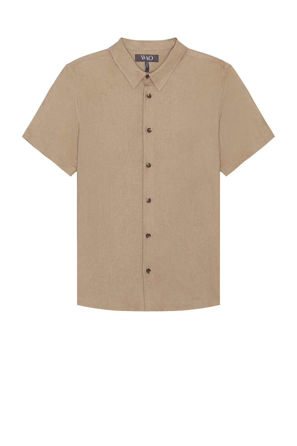 Image 1 of WAO The Short Sleeve Shirt in Olive