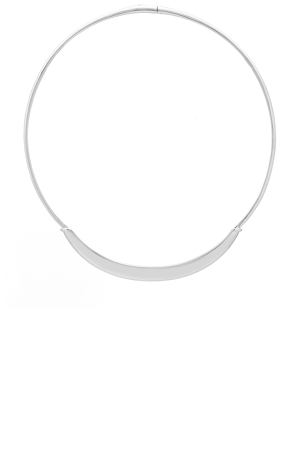 Image 1 of Wyld Box Luna Choker Necklace in Silver