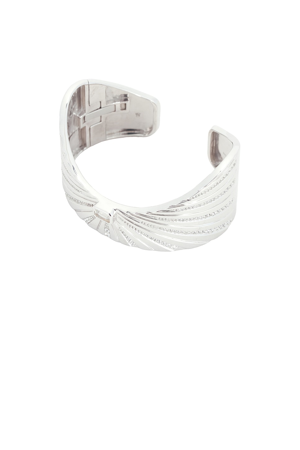 Wyld Box Majestic Cuff in Metallic Silver