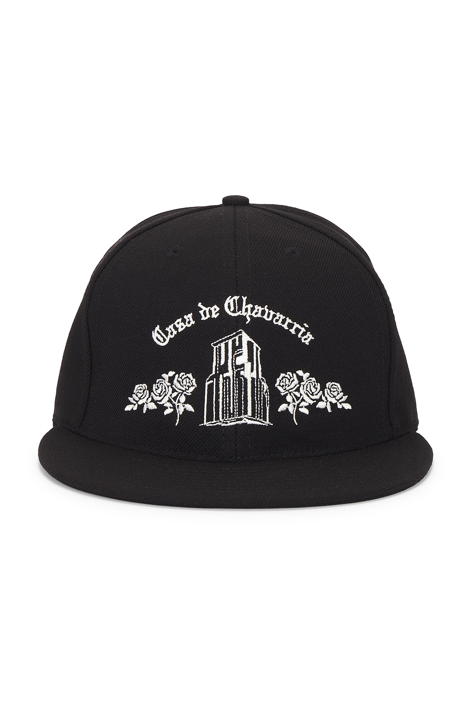 Willy Chavarria Casa De Chavarria Embroidered Cap In Black