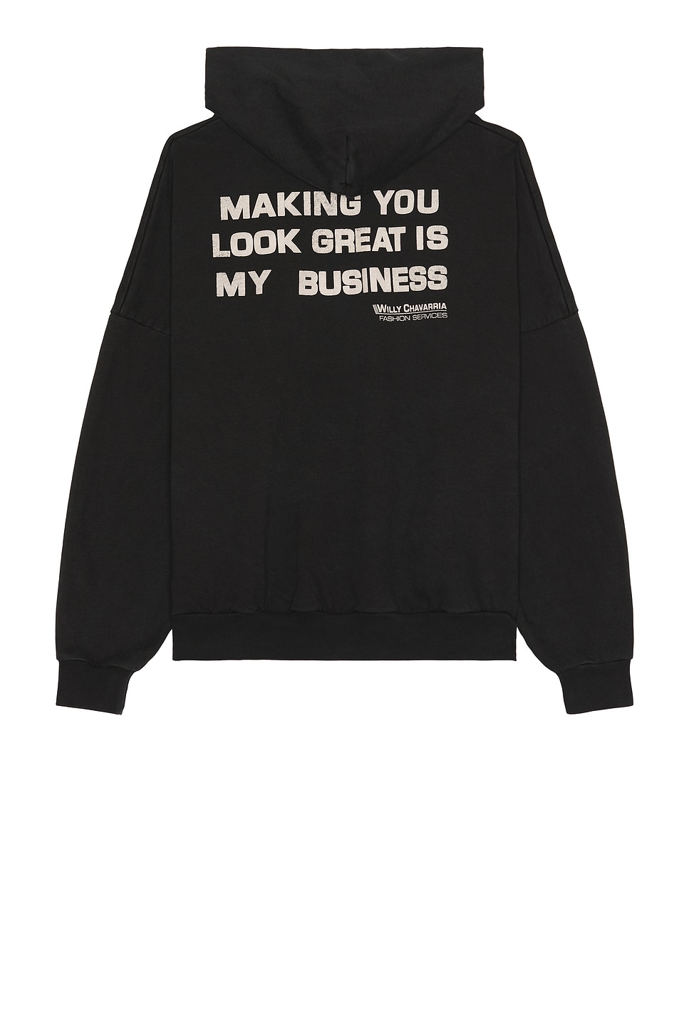 Willy Chavarria Willy Fashion Service Standard Zip Hoodie