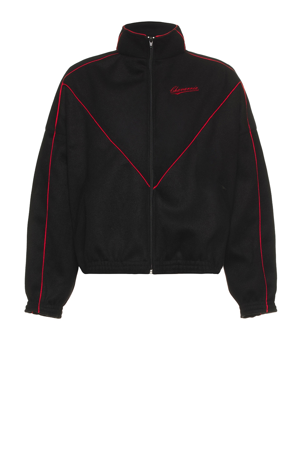 Ruff Rider Track Jacket in Black