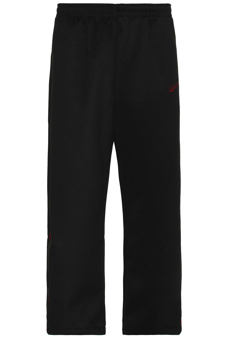 Willy Chavarria Ruff Rider Track Pant In Black