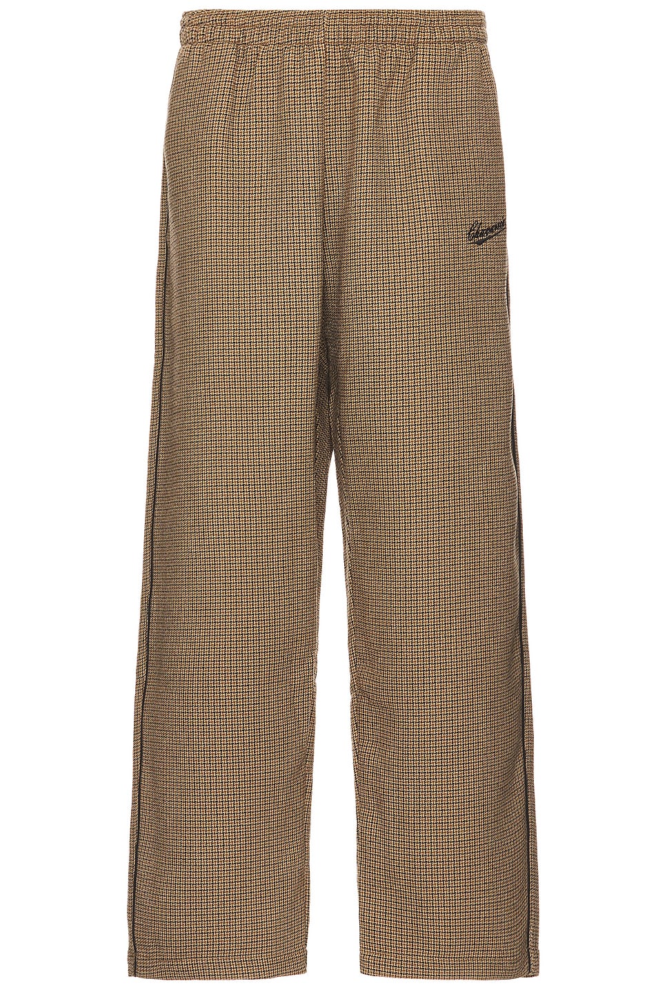 Willy Chavarria Ruff Rider Track Pant In Gold