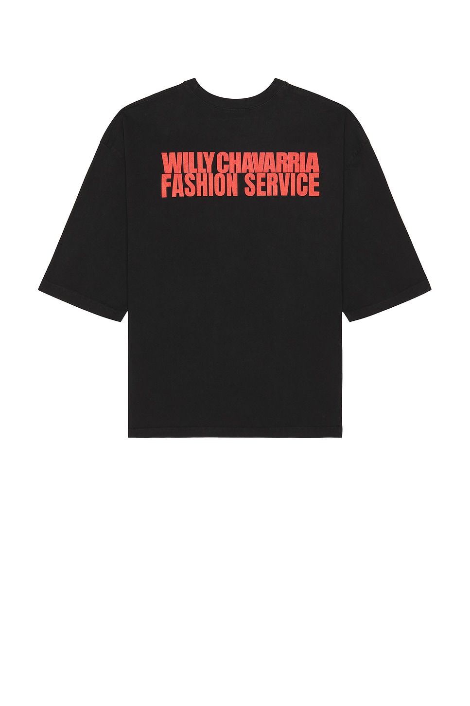 Willy Chavarria Casa De Chavarria Buffalo T-shirt In Black