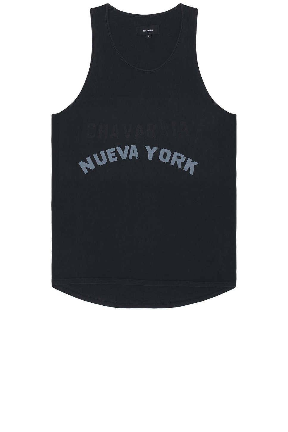 Image 1 of Willy Chavarria Graphic Tank in Black