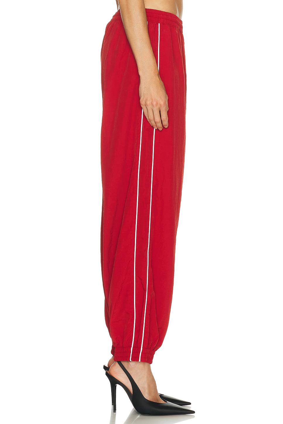 Willy Chavarria Bad Boy Track Pant In Red