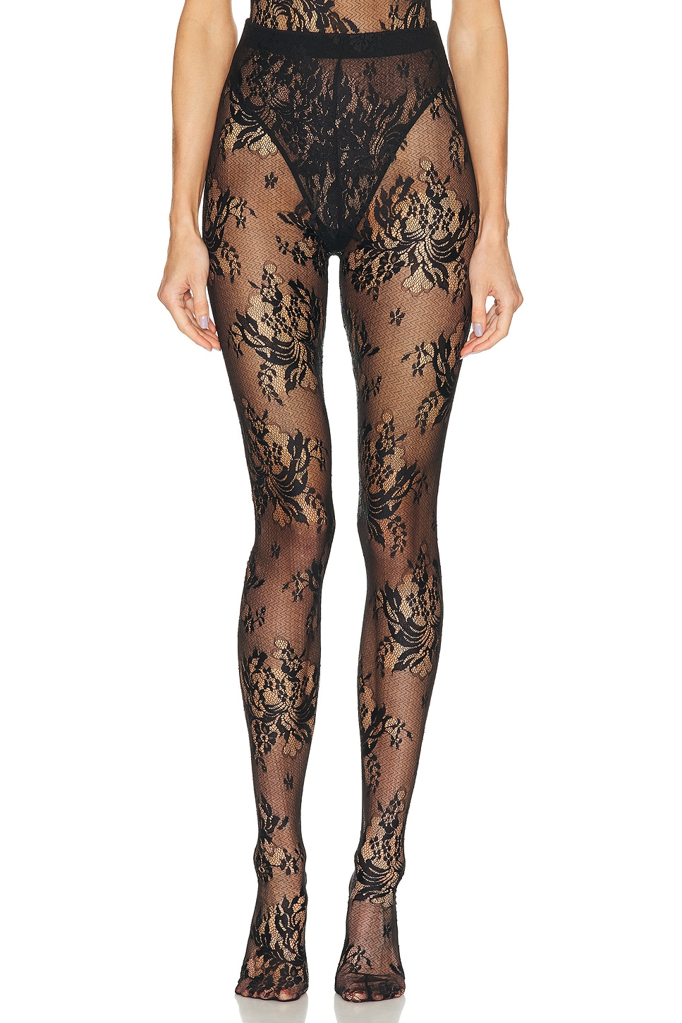 WARDROBE.NYC Evening Lace Tight