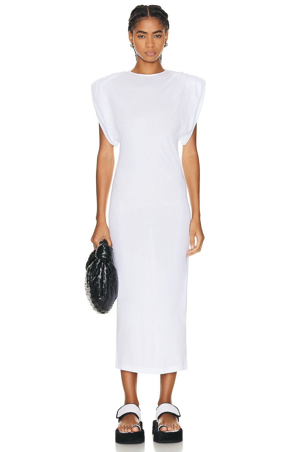 Image 1 of WARDROBE.NYC Sheath Dress in White