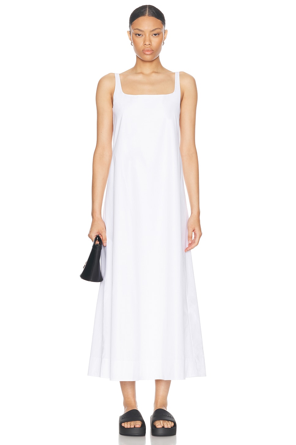 Image 1 of WARDROBE.NYC Backless Maxi Dress in White