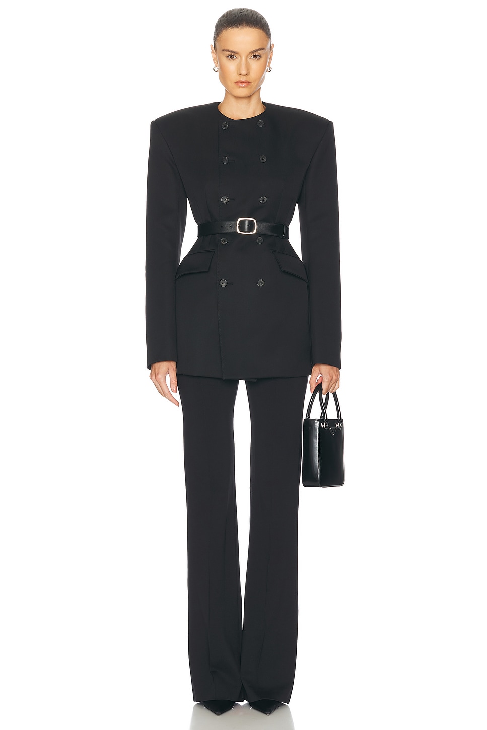 Wardrobe.NYC x Rosie Huntington-Whiteley RHW Blazer Dress thumbnail