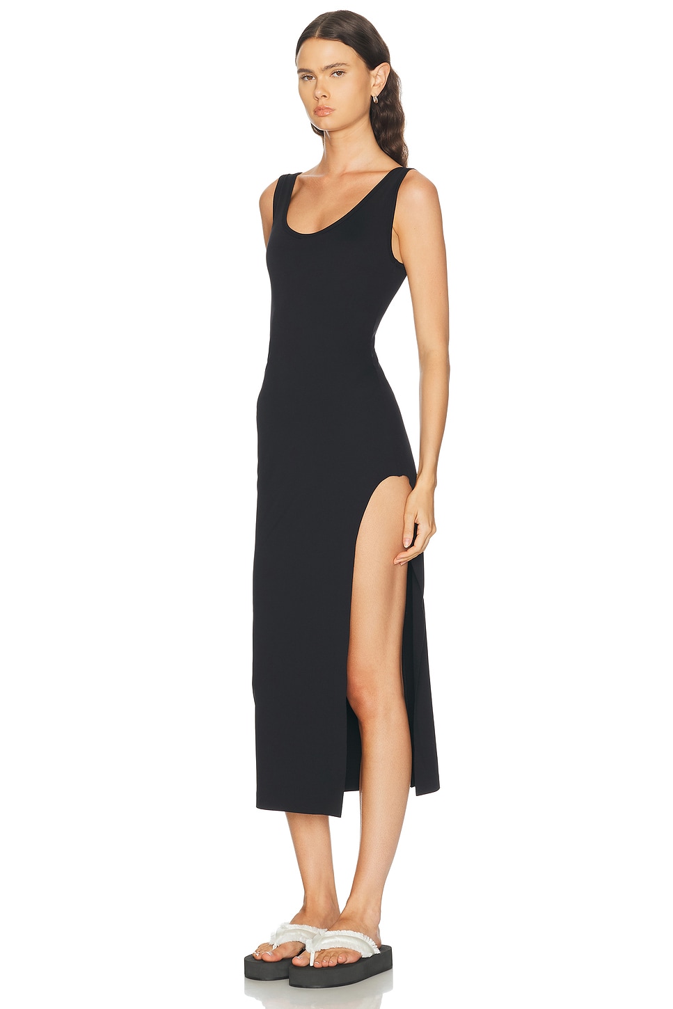 WARDROBE.NYC Opaque Scoop Dress | Thumbnail 2