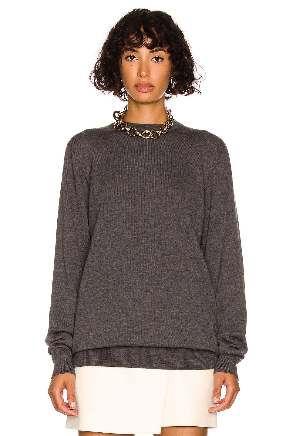 Image 1 of WARDROBE.NYC Sweater in Charcoal