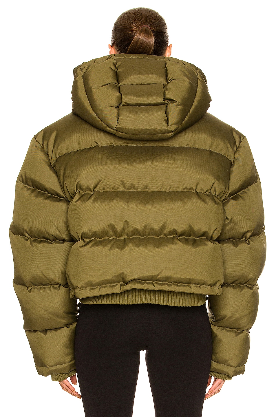 WARDROBE.NYC Puffer Jacket in Military FWRD