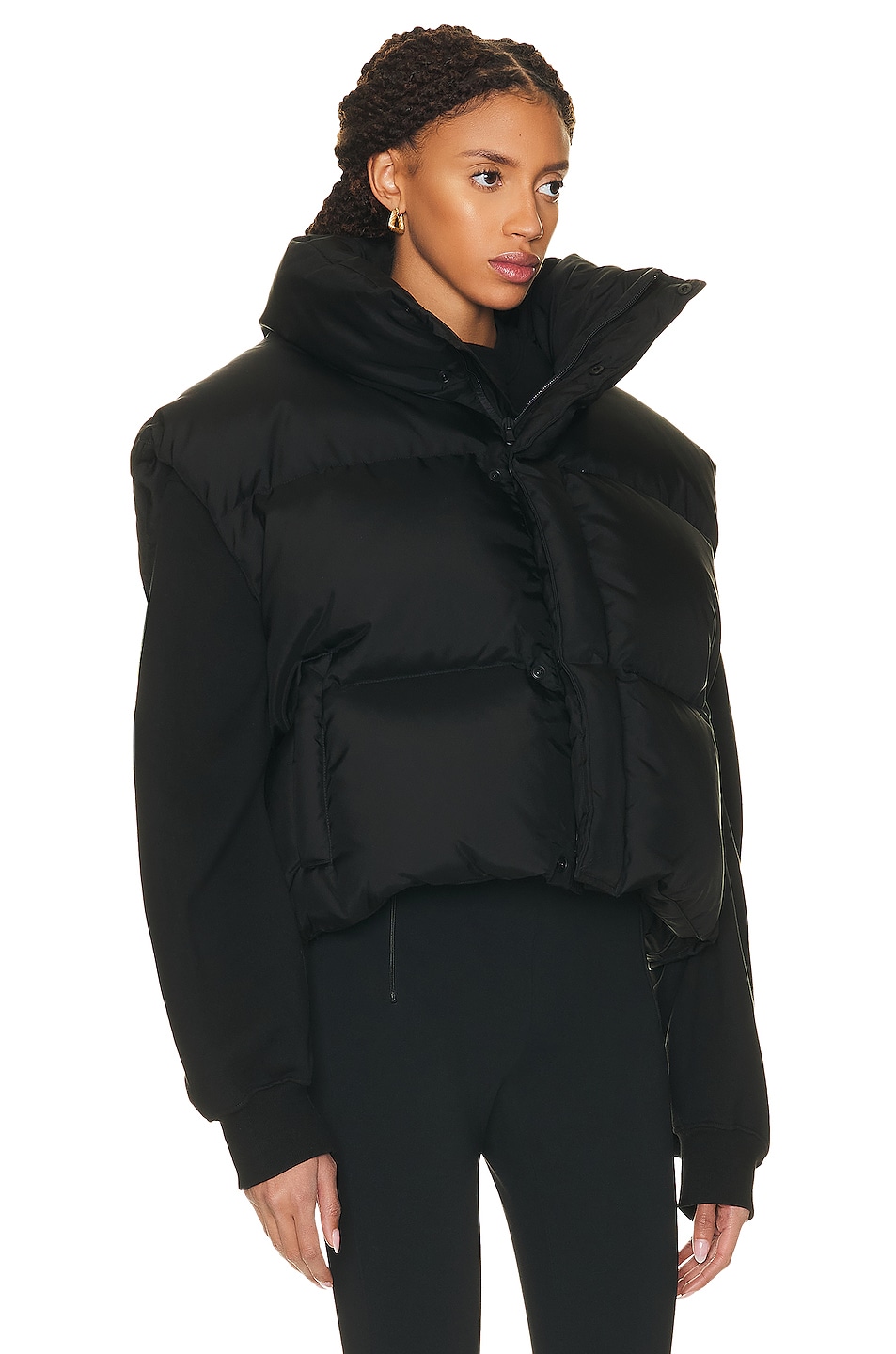 WARDROBE.NYC Puffer Vest in Black | FWRD