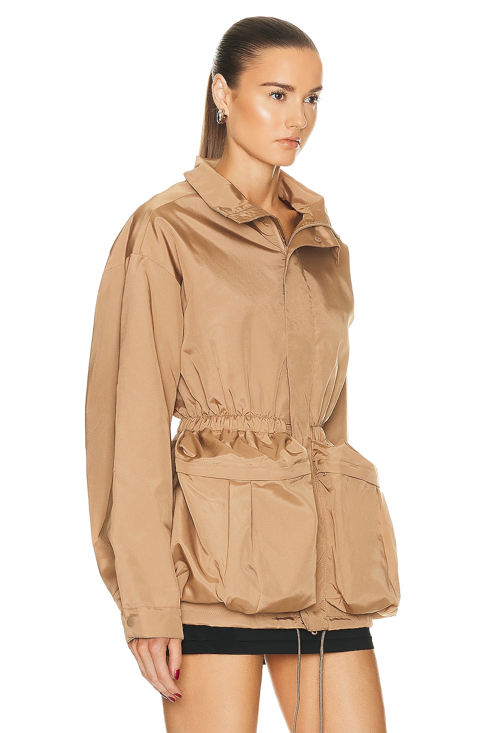 Image 2 of WARDROBE.NYC Parka in Tan