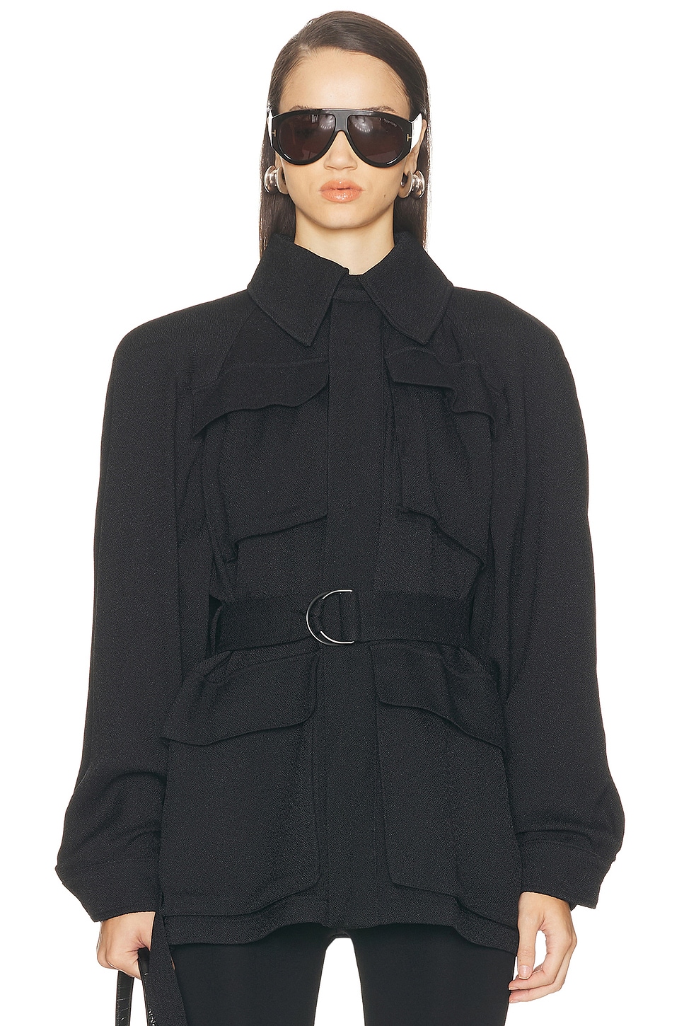 Safari Jacket in Black