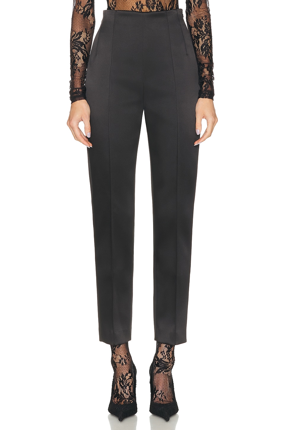 Image 1 of WARDROBE.NYC Evening Trouser in Black