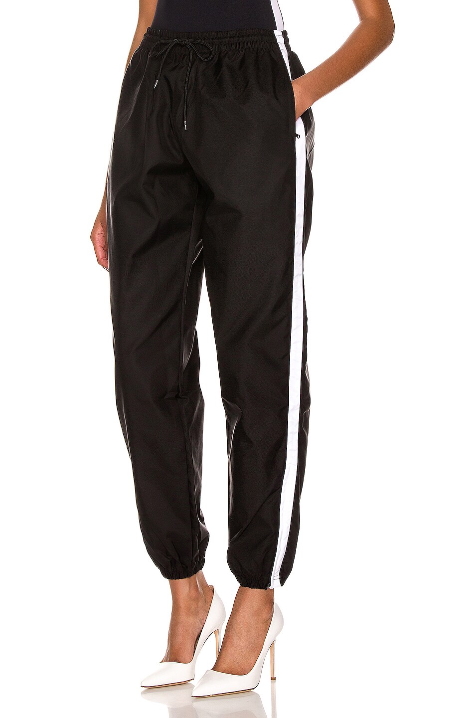 Image 1 of WARDROBE.NYC for FWRD Spray Pant in Black & White